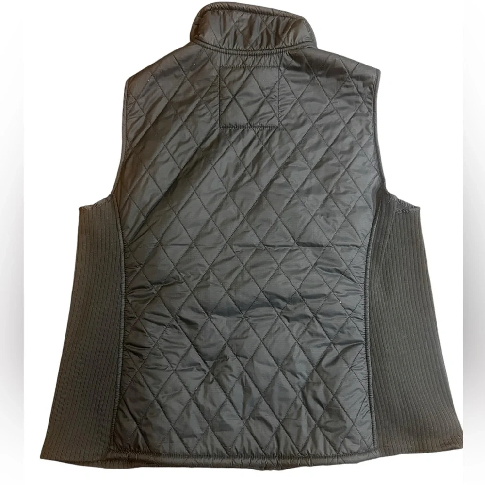 Women’s LL Bean Vest 1X Black - Picture 3 of 5